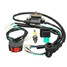 Wiring Loom Bike Kill Switch Coil CDI Kit 110cc 125cc 140cc Pit Spark Plug - 2