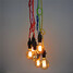 Retro Dining Room Switch 6 Heads Fixture Hallway Pendant Lights Entry Light - 5