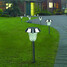 Pathway Solar Lawn Light Steel Pack Stainless Garden Lamp - 2