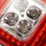 2x 12V Truck Rear Yellow LED Car Light Indicator Lamp - 4