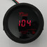 Digital Red Car Universal LED Gauge 52mm Water Temp - 2