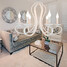 Metal Chandeliers Dining Room Modern Led Bedroom - 3