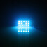 Room 15SMD Car LED 36MM Pair RGB Remote Control 5050 Lamp Light Interior - 7