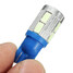 LED Side Indicator 20Lm 0.17A Ice Blue Lamp Light 2.3W T10 5730 10pcs - 4