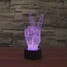 Novelty Lighting Colorful Led Night Light Decoration Atmosphere Lamp Touch Dimming 100 - 6
