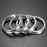 Mercedes Rings Aluminium VW 4pcs Reducer Wheel HUB AUDI Seat spacer Spigot - 7