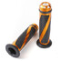 Aluminum Motorcycle Handlebar Gel Hand Grips Bar Rubber CNC - 4