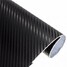 Black Sheet DIY Car Wrap Roll Film Sticker Decal 3D Carbon Fiber Vinyl - 5