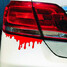 Car Sticker Decals Tail Light Moto Red Auto Funny Window Bumper Sticker - 4