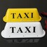 Cab LED Base Roof Top Car Taxi Sign Light Magnetic Waterproof Lamp - 1