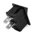 Double pole Rocker Switch 250V 10A 2Pin Plastic Series - 4