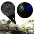 Meter Speedo Motorcycle LED Backlight Black Odometer Speedometer - 9