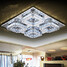 Square Minimalist Lighting Led Crystal Ceiling Lamp Bedroom Dining Room - 1