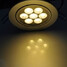 7w Leds Led Cold White 4pcs Silver Ceiling Lamp Warm White 600lm - 6