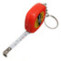 Measure Ruler Easy 3 Colors Keychain Mini Retractable Tape Pull 1M - 10