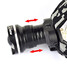 Led Headlight 2000lm Rechargeable Zoomable Headlamp Head Torch T6 - 3