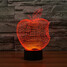 Christmas Light Led Night Light Touch Dimming Decoration Atmosphere Lamp 3d Apple 100 - 2