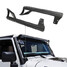 Fit Straight Light Bar Kit Wind Shield Upper Mount Bracket Jeep Wrangler JK - 1