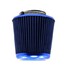 Blue Color High Air Intake Filter Mushroom Air Flow Shape Car Modification Improve Type - 2