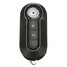 Shell Case Brava Blade Panda Remote Flip Key Fiat 500 Stilo - 7