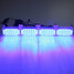 Light Lamp Bars LED Warning Emergency Car 4 Flash Strobe Grill - 8