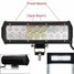 SUV Work Light Bar 9inch LED Lamp 54W 4WD Driving Offroad Spot Flood Combo - 4