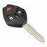 Remote Key Case Shell Mitsubishi Outlander Housing Button Car Fob Blade - 2