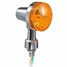 4pcs Bulb Light Universal Motorcycle Turn Signal Lamp Amber Indicatior - 7