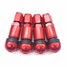 Valve Stem Automobile Tire Gas Nozzle Cover Tubeless Aluminium Alloy - 9