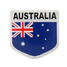 Australian Badge Austrlia Aluminum Alloy 3D Pattern Emblem Decal Decoration Sticker Flag - 1