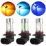 Daytime Light Replacement COB LED Ice Blue 7.5w H10 Fog Amber Bulb For Car - 2