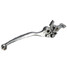 Silver Left Side Motorcycle Modified Brake Clutch Levers - 5
