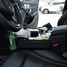 Box Pocket Beverage Leather Seat Storage Bag Pair Car Seat Gap Vehicle Coin Cup Holder - 2