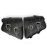 Pair Universal Motorcycle Pouch Saddlebags Harley - 1