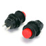10pcs 1.5A ON OFF 3A Latching SPST Red 250V 125V Push Button Switch - 4