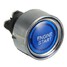 Universal Car Auto Illuminated Push Button Starter Engine Start Switch Blue - 5