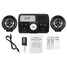 with Bluetooth Function USB Sound System Waterpoof Stereo Speaker MP3 Radio Motorcycle Audio - 2