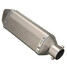 Street Bike Motorcycle Exhaust Muffler Titanium 38-51mm Slip on Stainless Steel - 5