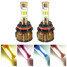 80W 9005 9006 LED 6000K H7 H8 H9 H11 A pair Beam Headlight Kit - 1