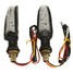 Turn Signal Indicator Lights Yellow LED Universal Motorcycle Red - 2