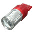 5630 T20 Daytime LED Turn Signal Running Brake Light DRL Red Bulb Amber - 4