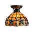 Shade Retro Fixture Inch Ceiling Lamp Tiffany - 2