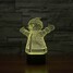 Room 3d Lamp Model Power Shape Snowman 100 Night Light - 2