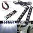 6LED 2 X Car Daytime Running Light White Waterproof Fog Driving Lamp - 1