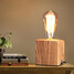 Nordic 100 Room Table Lamp Wooden Art - 1