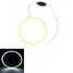 DC 12V 24V Fog Lights COB Circle Light For Motorcycle Car Angel Eyes LED - 1