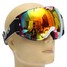 Motorcycle Racing Goggles Snowboard Outdoor Snowboard Ski Dual Lens Anti-Fog - 7