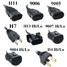 Kit Car LED Headlight 2Pcs H13 6500K 9005 9006 H4 H7 H11 White - 3