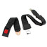 Car Seat Belt Safety Sets Universal Black Lap Belt Point Adjustable Two - 4