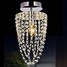 Light Chandelier K9 Modern Bulb Transparent - 1